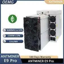 

Лучшее предложение, купи 2 ПОЛУЧИ 1 бесплатно Bitmain Antminer E9 Pro 3680Mh/s 2200 Вт и т. д. Asic Miner 0.6J/M Bulid-in PSU