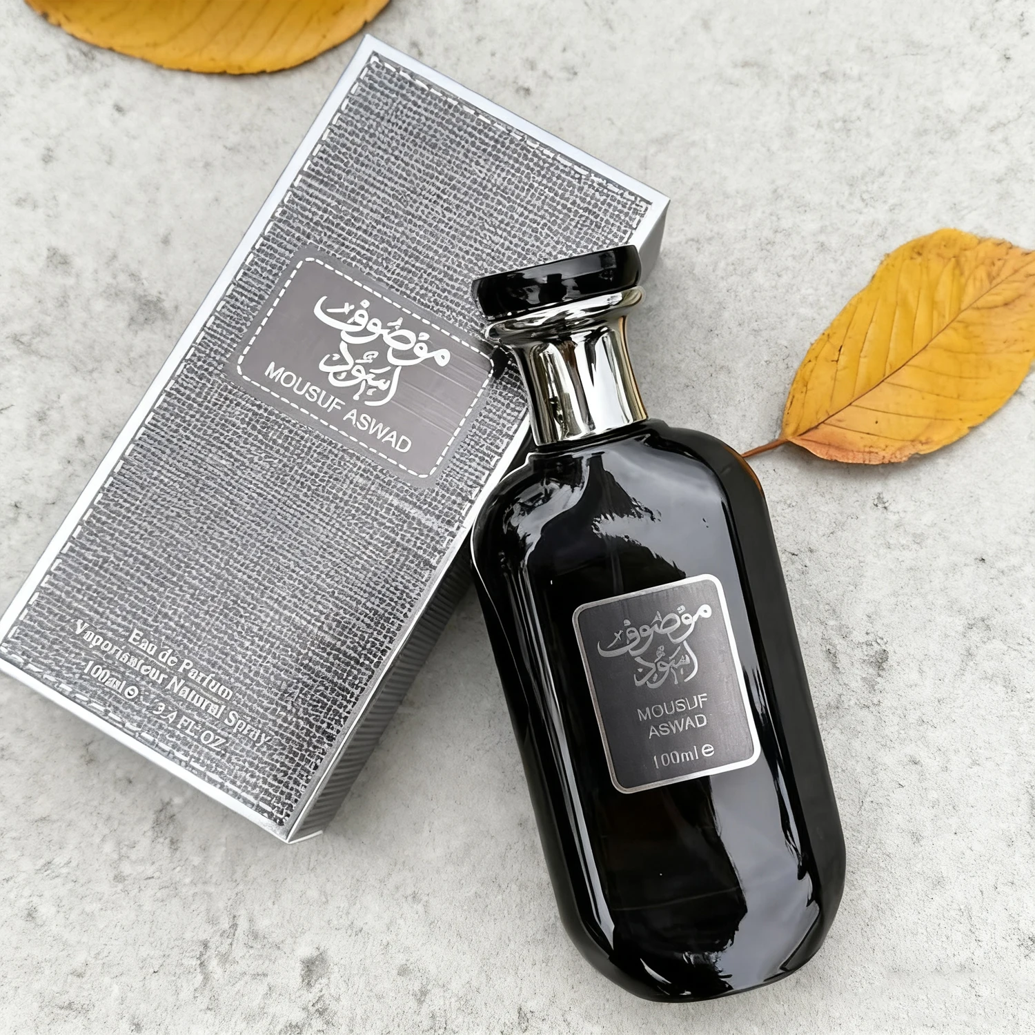 Eau de Toilette para Hombre ASWAD - 100 ml - Perfume árabe de alta calidad - Notas frutales misteriosas y duraderas, perfecto para regalos de Navidad o citas.