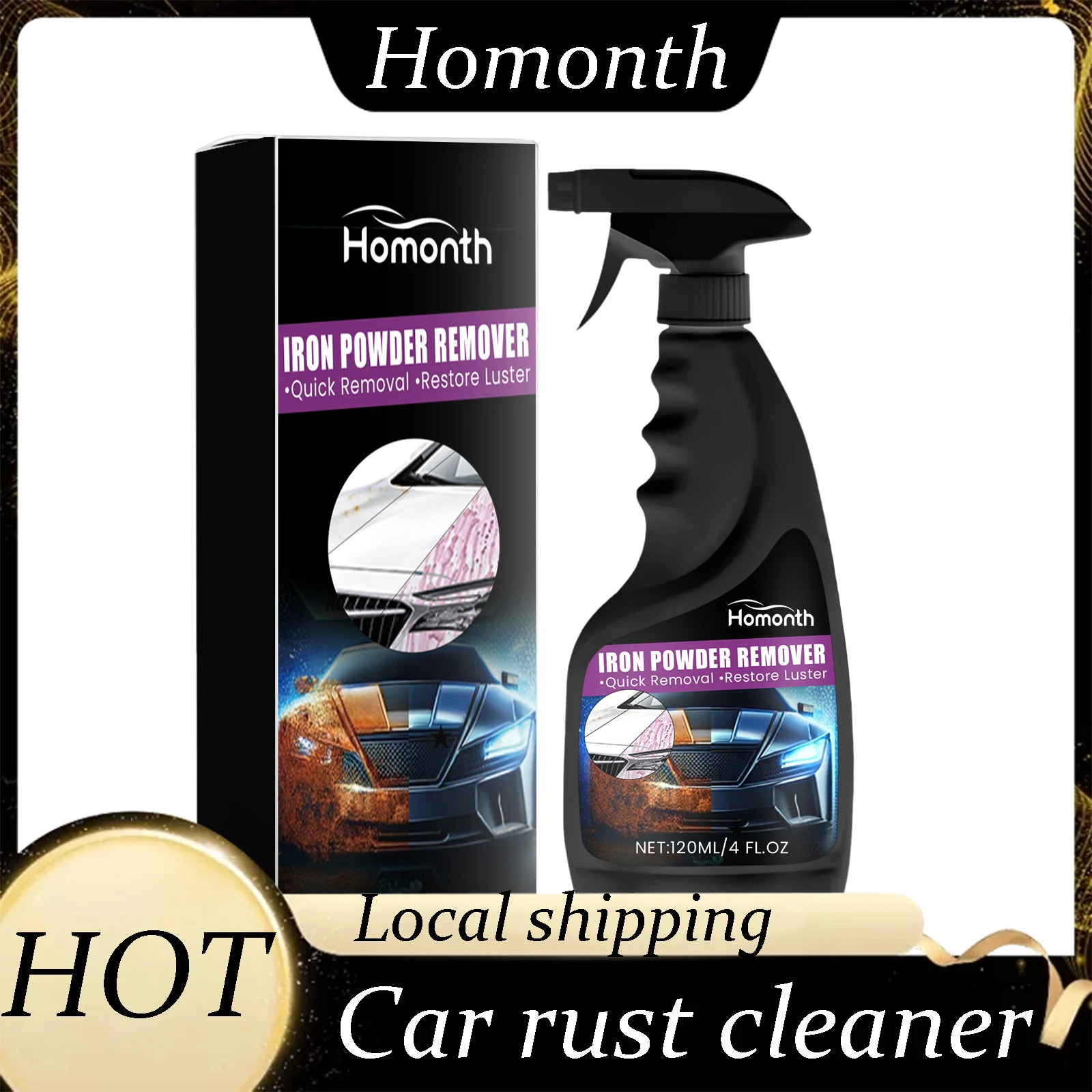 

Очиститель для удаления ржавчины с транспортными средствами «Домой», очистка стойких пятен от ржавчины, ускоряющий блеск, полировка, антиоксидант, защита от ржавчины с металла, автомобильный очиститель ржавчины