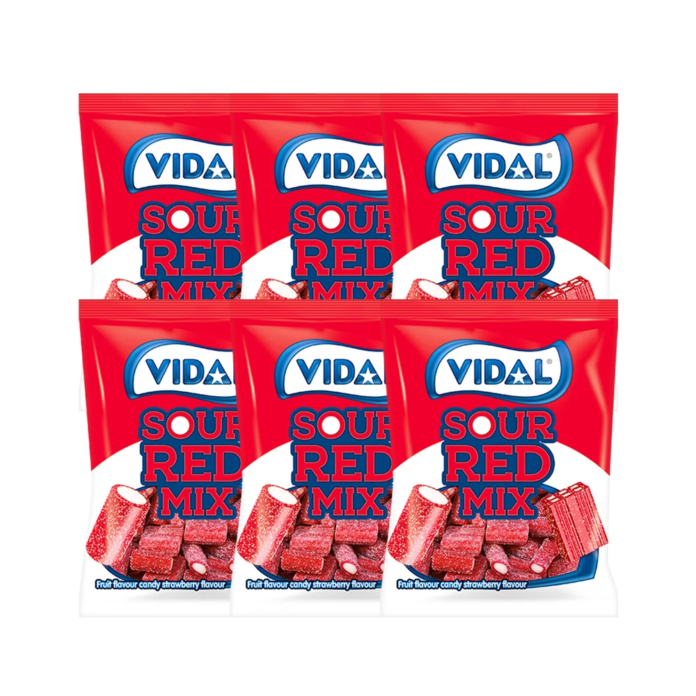 LL [VIDAL] Spain Vmonth Saudi Red Mix 90g x 6 Bans