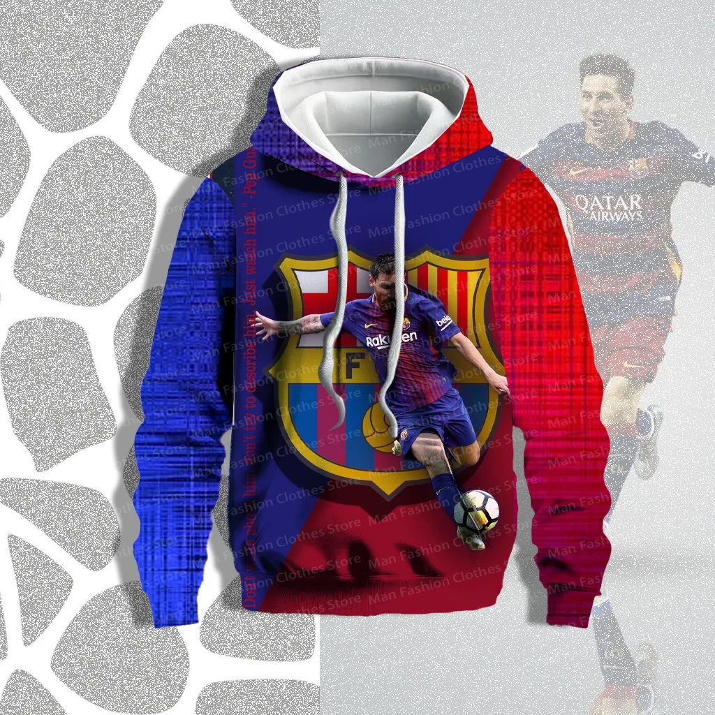 Messi Eindruck Fans Männer Frauen kausale Hoodies Geschenke lässigen Stil y2k Streetwear Sweatshirts Herbst/Winter Tops Männer Frauen Hoodies