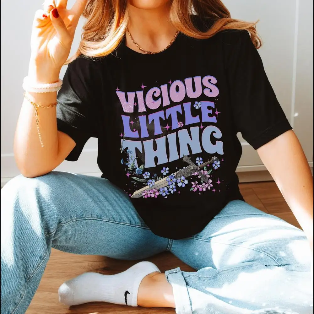 Vrouwen Katoenen T-shirt Powerless Book Club Shirt Kai Azers Reckless Romantiek Fantasy Roman voor Boekenliefhebbers Mode Crop Tops