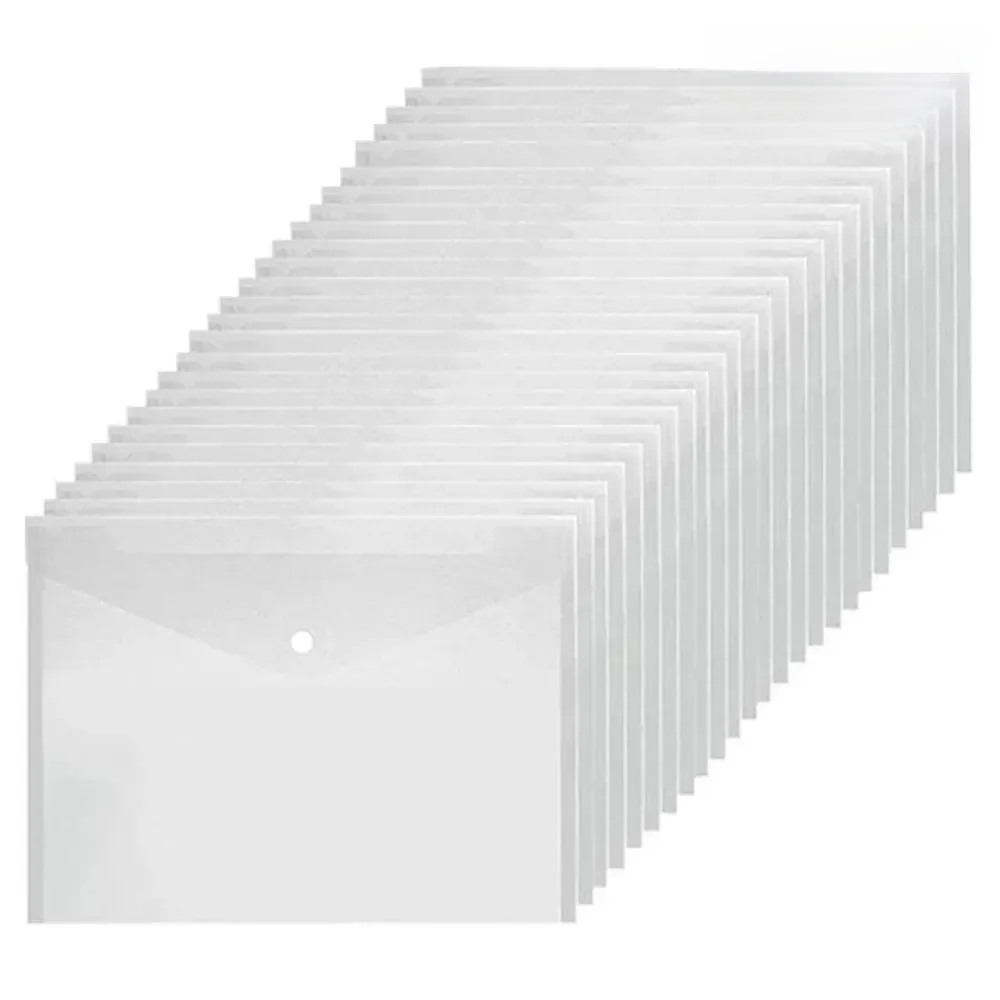Teczka-portfel A5/A4, plastikowa torba na dokumenty, przezroczysty organizer na dokumenty A5/A4, teczka na dokumenty. — zdjęcie produktu 7