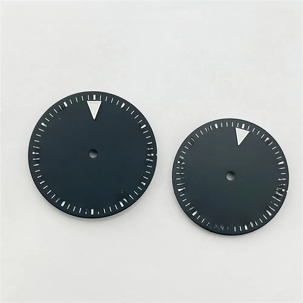 Nh35 Zifferblatt 31mm 28,5mm schwarz Uhr dail für nh35a 4 r35 Uhrwerk mechanische Armbanduhr Zubehör