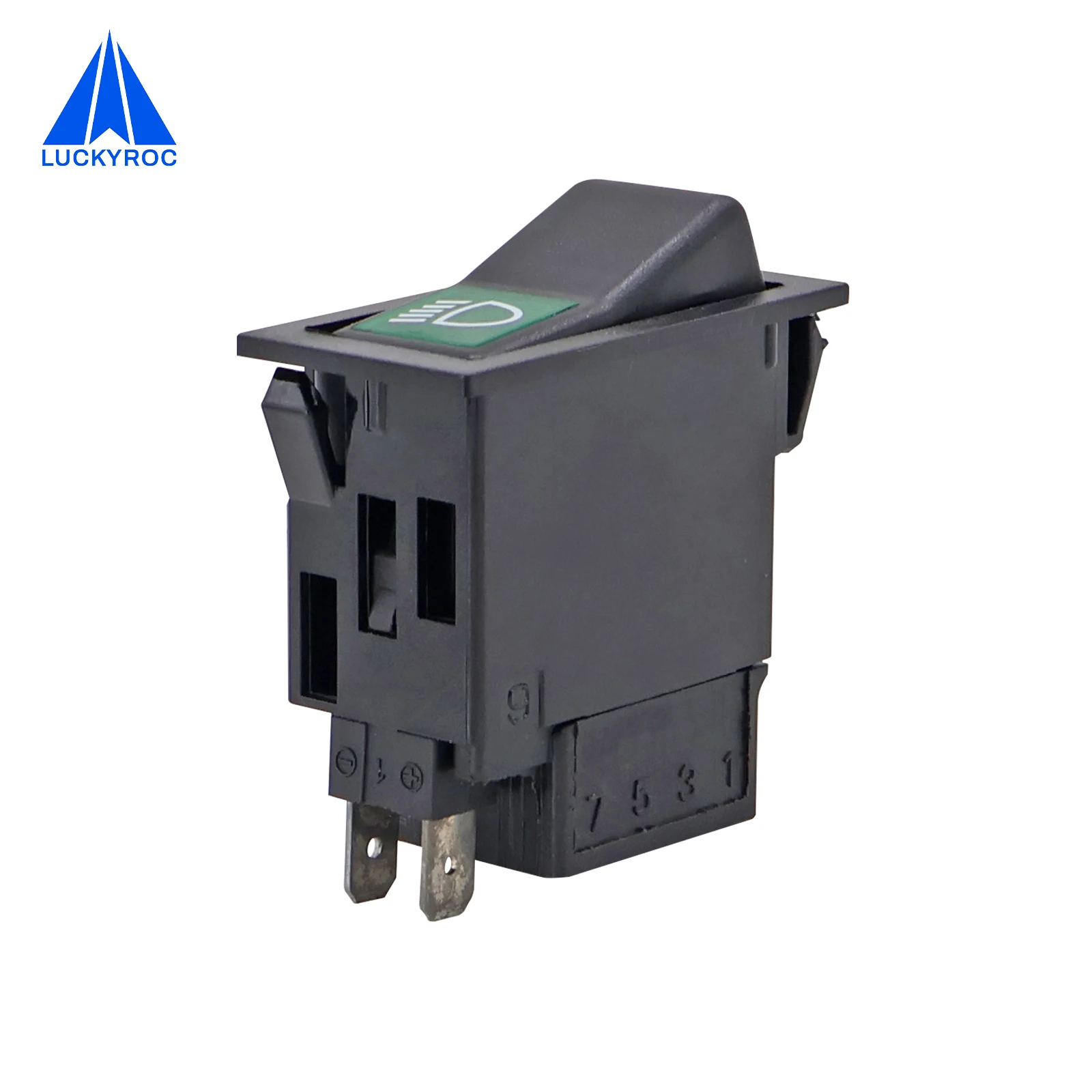 LUCKYROC Forklift Spare Parts Toggle Switch 0009732613 for Linde 350-02 351-03 352-04 353-03