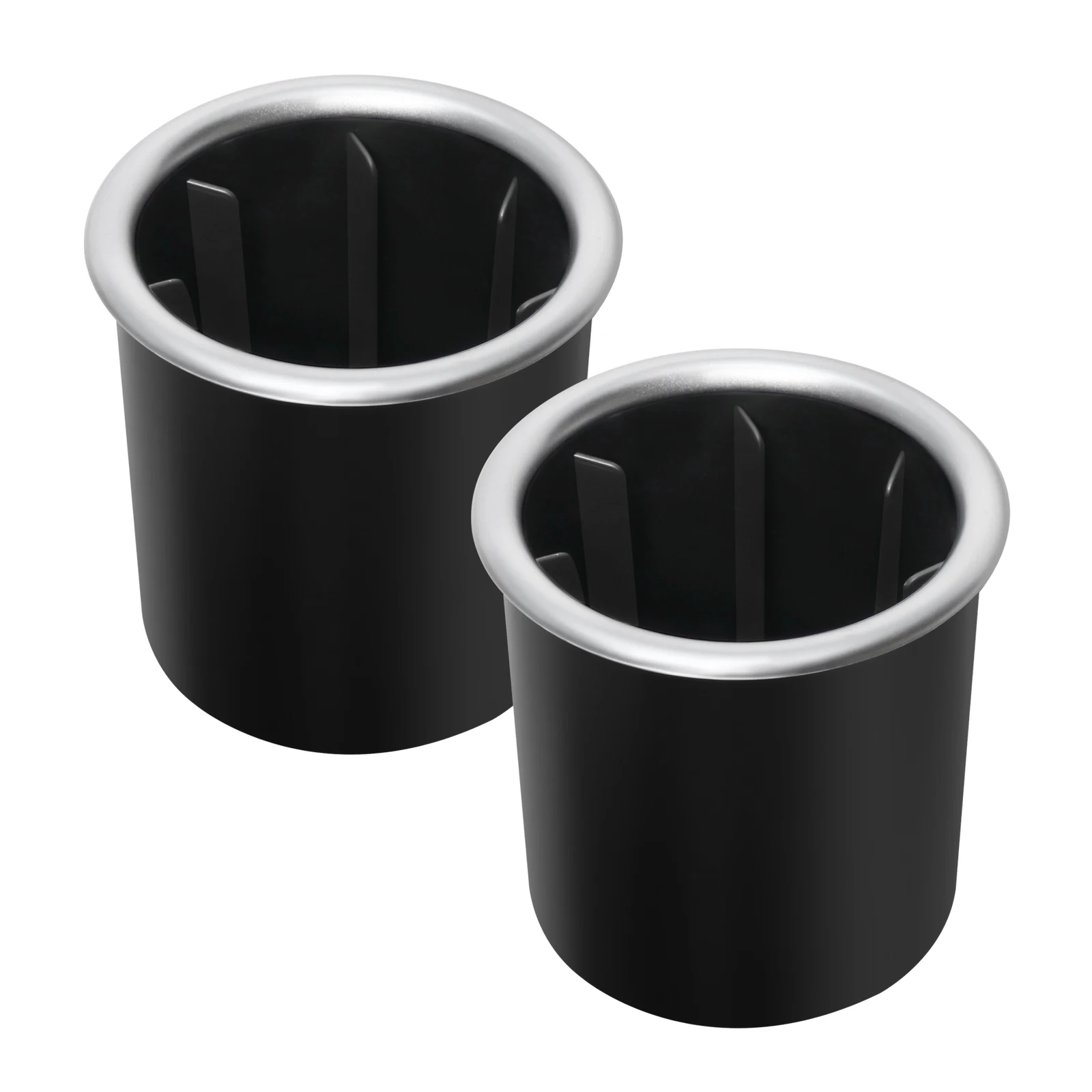 

Вставка подстаканника с ограничителем, 2 шт., бесшумная вставка подстаканника для предотвращения столкновений, универсальная замена подстаканников для дивана-грузовика