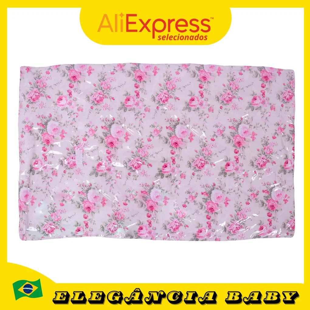 Floral Portable Chunker Baby Colorful Print Ideal For Travel Rides Comfort Practicality Diaper Exchange