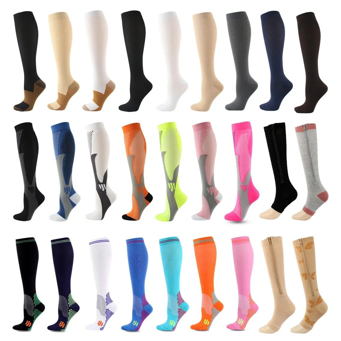 AliExpress Compression Socks For Men Running Basketball Bicycle Sports Socks Medical Prevention of Varicocele