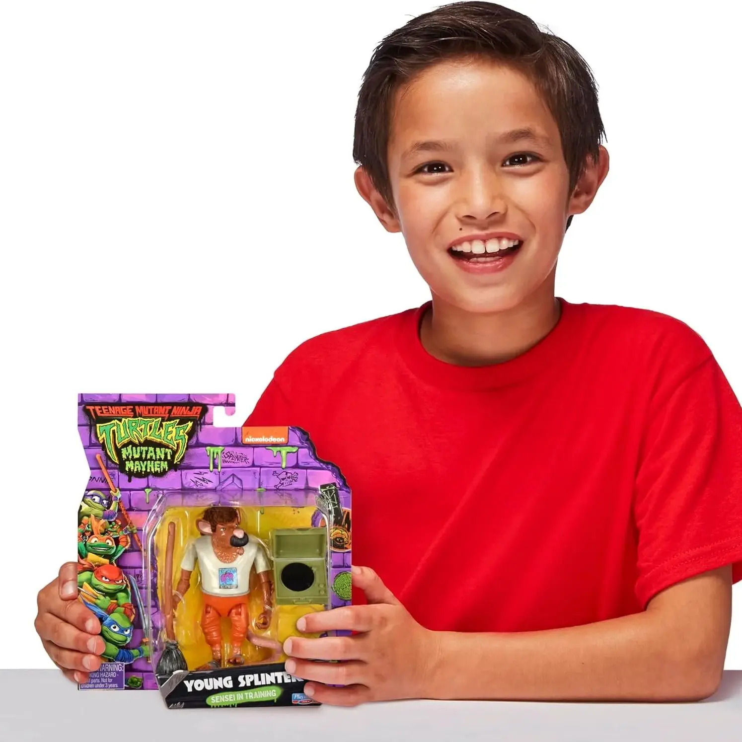 

Teenage Mutant Ninja Turtles Mutant Mayhem Young Splinter Action Figure