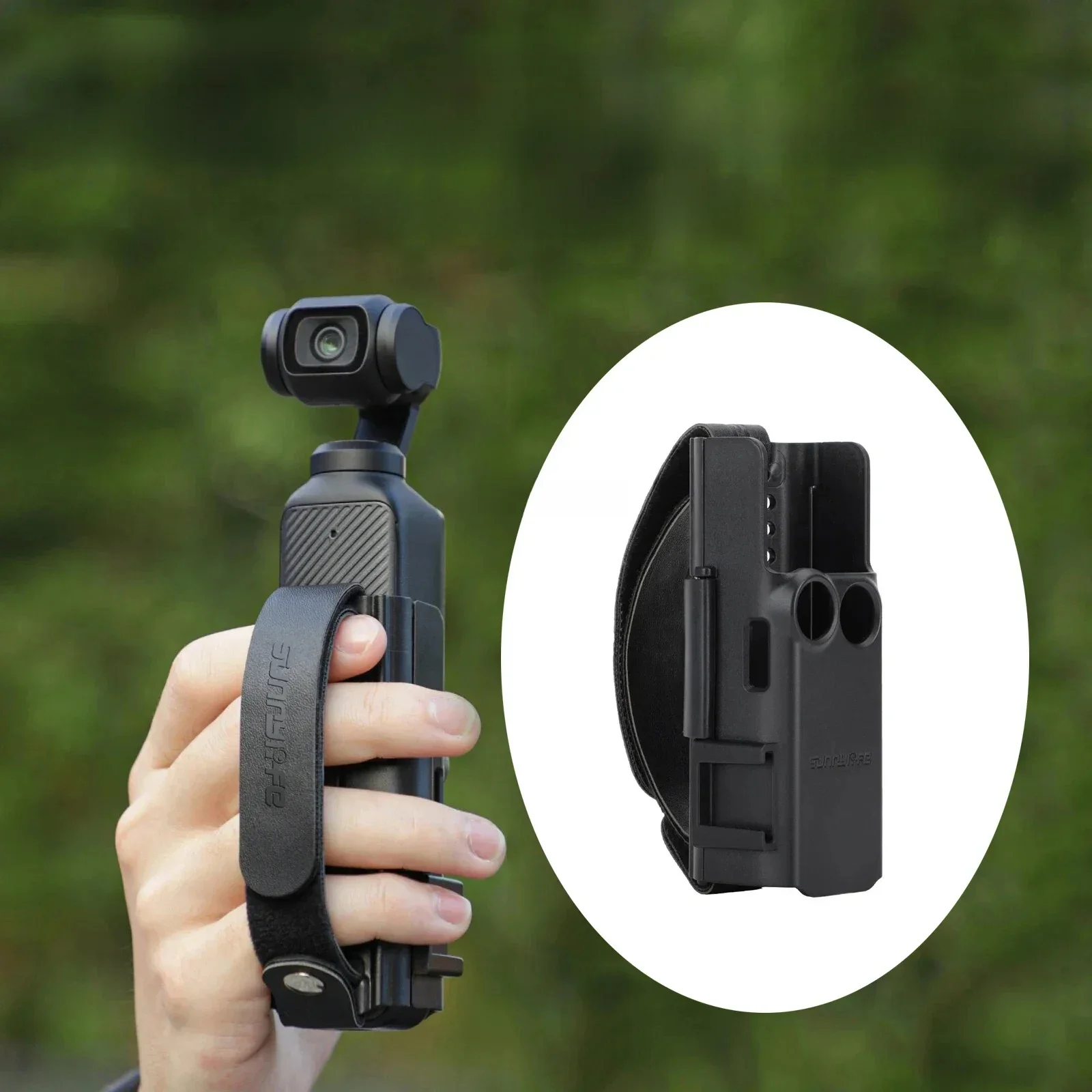 Sunnylife pour DJI Osmo Pocket 3 bande de main étui de protection lanière cadre d'extension chaussure froide Extension poignée couverture pour Pocket 3