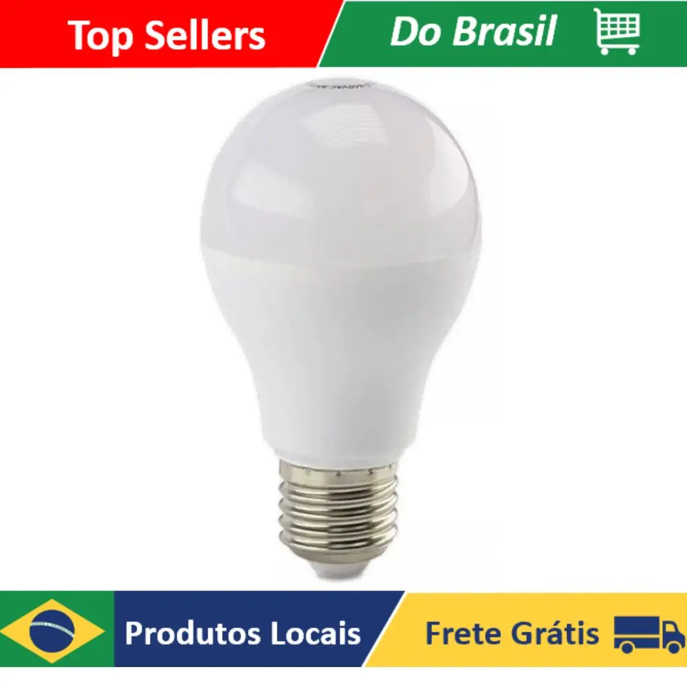 Lâmpada Led Bulbo 6W 6500K Branco Frio