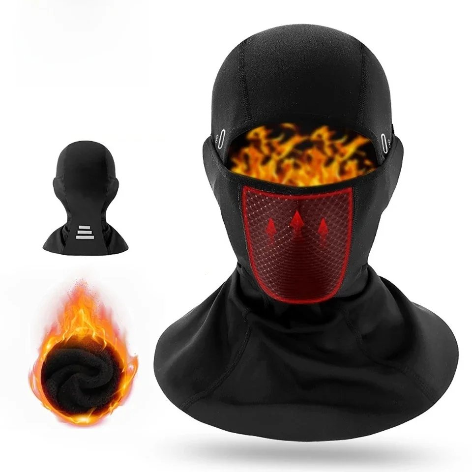 AliExpress GTUBIKE Winter Cycling Mask Fleece Thermal Keep Warm Windproof Cycling Face Mask Balaclava Ski Mask Fishing Skiing Hat Headwear