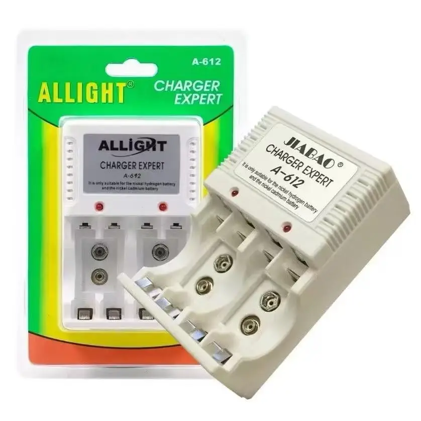 Carregador De Pilha Recarregavel AA/AAA /Bateria 9v Bivolt