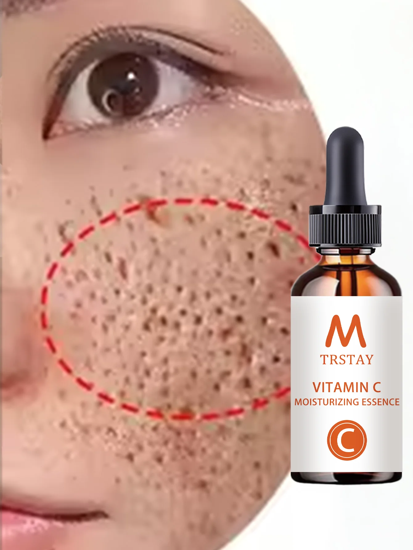 Hydrating Serums Facial Treatment Balance Water Oil Tighten Pores Moisturize Skin Three Dimensional Contour Nourishing Smooth Sk - Image 2