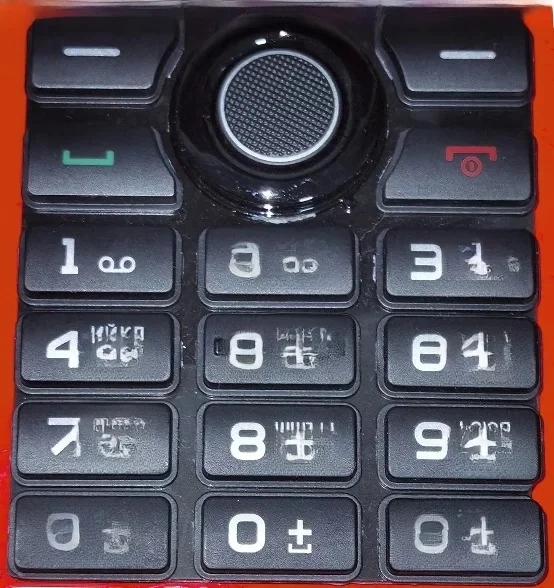 Original PHIXFTOP Ker Button for Philips E218 Cellphone, Xenium CTE218 Mobile Phone,Russian Alphabet