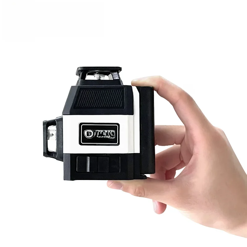 Pracmanu Mini Nível Laser 12 Linhas Nível 3D Autonivelante 360 °   Linhas de feixe de laser verde