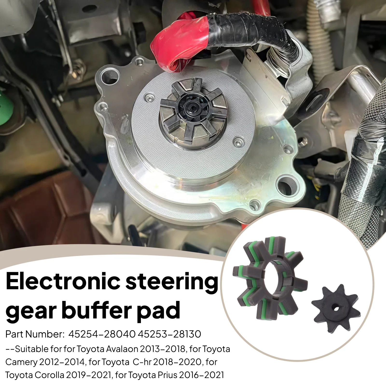 

Комплект вала двигателя с электроприводом рулевого управления демпфером 45254-28040 45253-28130, замена для камеры Toyota 2012-2014 Professional