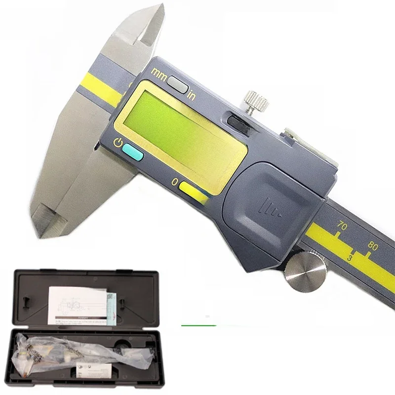 IP54 0-150/200/300mm 0.005mm TERMA marka ABS Origin suwmiarka cyfrowa elektroniczna suwmiarka z noniuszem mikrometr Digitaler Messschieber — zdjęcie 2