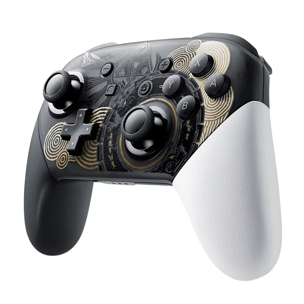 Kontrolery Joy-Pad Switch Pro kompatybilne z Switch/OLED/Lite, bezprzewodowy kontroler Switch z funkcją somatosensorycznej i wciągającej wibracji