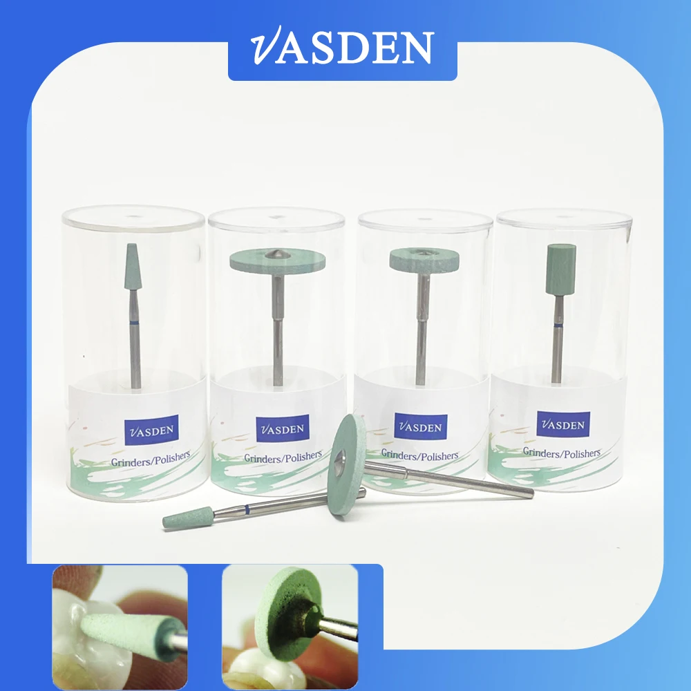 Vasden-歯科技工所磁器研磨機、セラミックダイヤモンドグラインダー、ジルコニア研磨ラボ、直径、グリーンストーン、歯科ツール、2.35mm