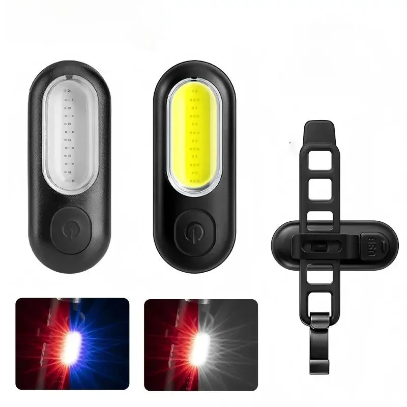 AliExpress cycle zone Bicycle Rear Light USB Rechargeable Bike Taillights Night Riding Safety Warning Tail Lamp Bike Back Light Cycling Accessories