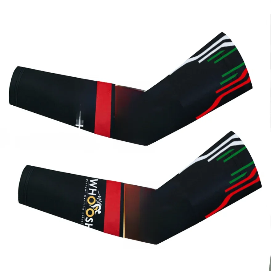 AliExpress Black Color 2025 UAE Team Bike Sleeves Arm Warmers Men Women Running Quick Dry Ropa Ciclismo MTB