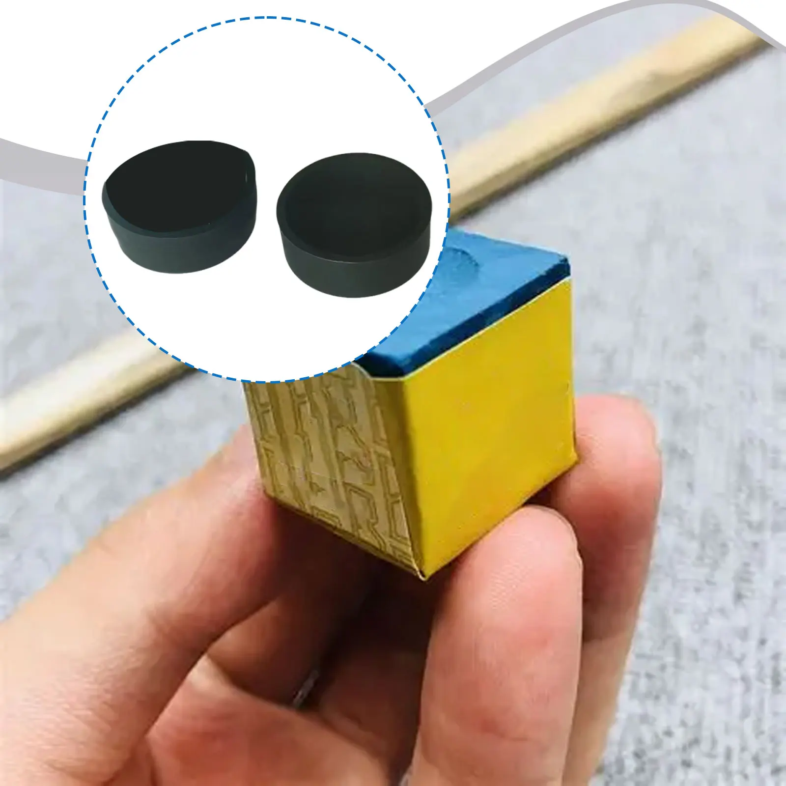 Durable Pool Chalk Holder Case Sturdy Aluminum Snooker Chalk Box with CarabinerBilliard Chalk Carry Case for No-Mess Storage