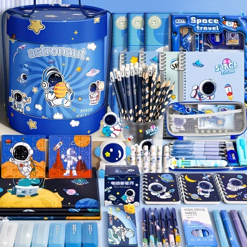 Imagen 2 del producto Juego de papelería de capibara, bonito cubo para abrazar, portátil para estudiantes de escuela, regalo para niños, herramienta de escritorio de arte creativo de cumpleaños y Navidad