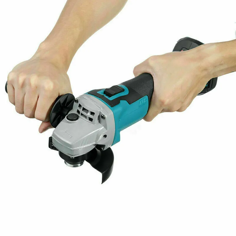 125/100mm Brushless Cordless Impact Angle Grinder For Makita 18V Battery Charge Household Power Tools Cutting Machine Polisher