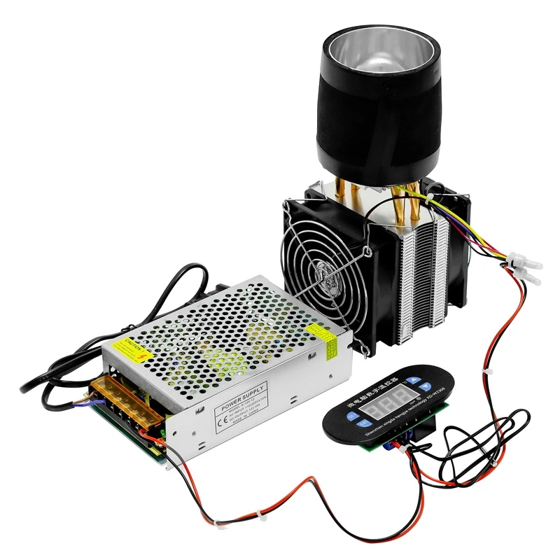 Elecrow DIY Cooler Cooling System Kit Electronic Semiconductor Refrigeration Module,Dc 12v power supply,with temperature control