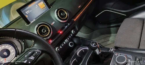 Kit de Iluminación Ambient RGB para Auto — 64 Colores