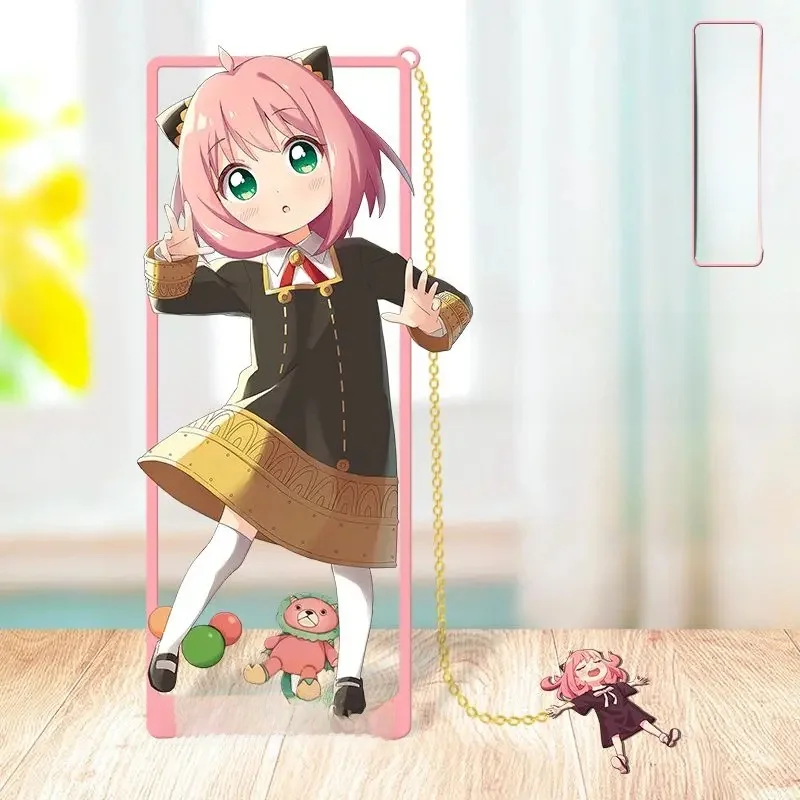 Signet de carte évidé en métal Anime japonais, Anya Forger, Yor Forger, Twilight Spy Family, Design créatif, Peripharrate