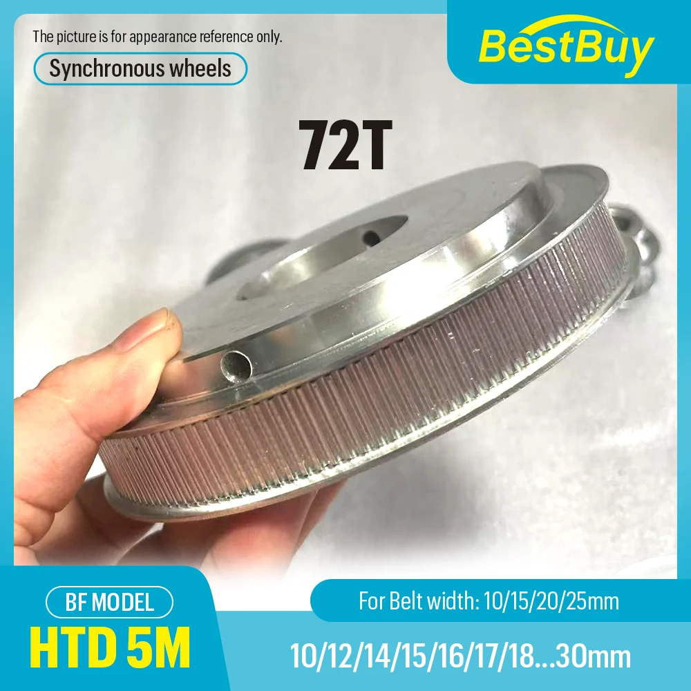 poulie-de-distribution-htd-5m-a-72-dents-type-bf-pas-de-5-mm-alesage-10-30-mm-pour-courroie-de-15-20-25-mm-de-largeur-utilisee-dans-les-poulies-lineaires-5gt
