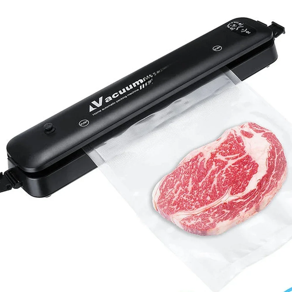 220v/110v vácuo máquina de embalagem para armazenamento de alimentos embalagem sacos frete grátis a