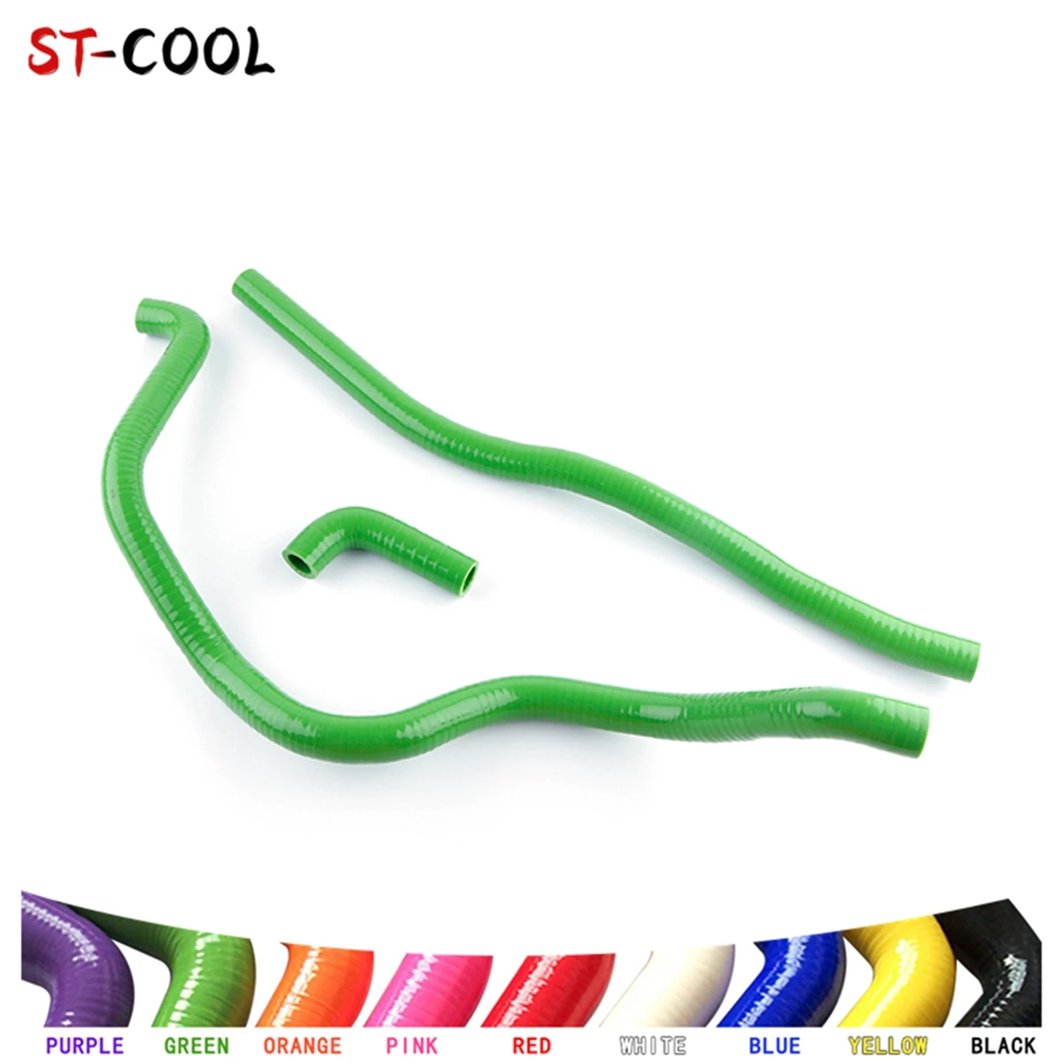 

For 2004-2005 Polaris Sportsman 400 500 Coolant Radiator Hoses Kit Silicone Tubes Piping 3Pcs 10 Colors