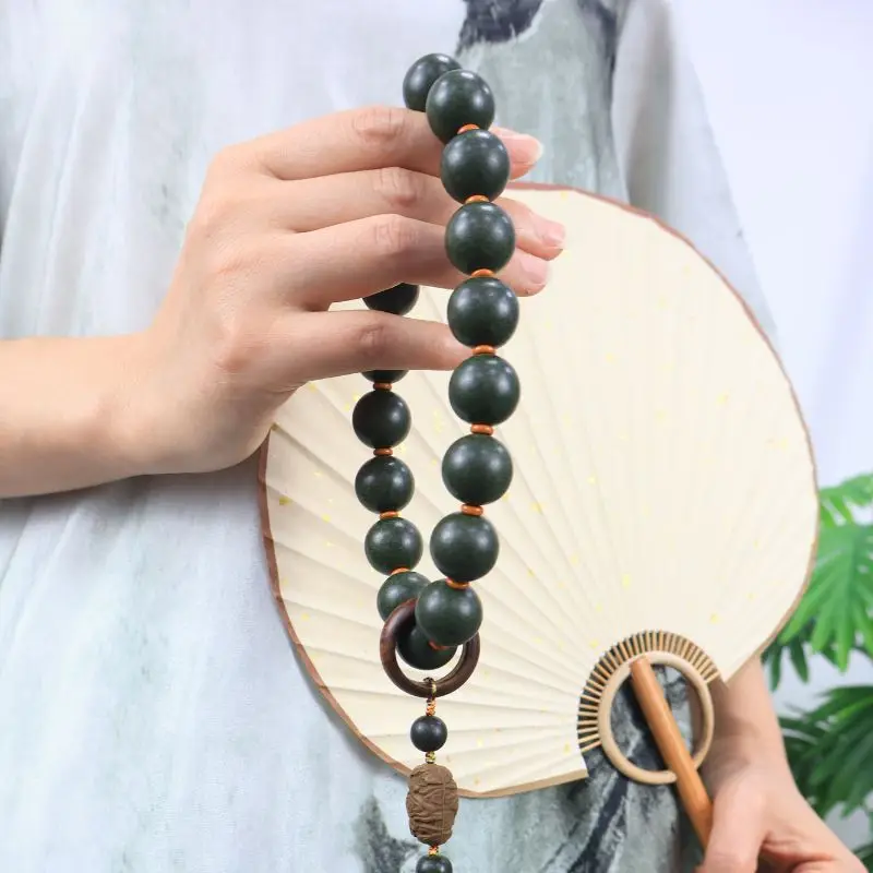 Tuhopeta Aroma Healing Hand Held Chinese Eighteen Buddhist Incense Beads Handheld Made From Multivariable Natural Herbal