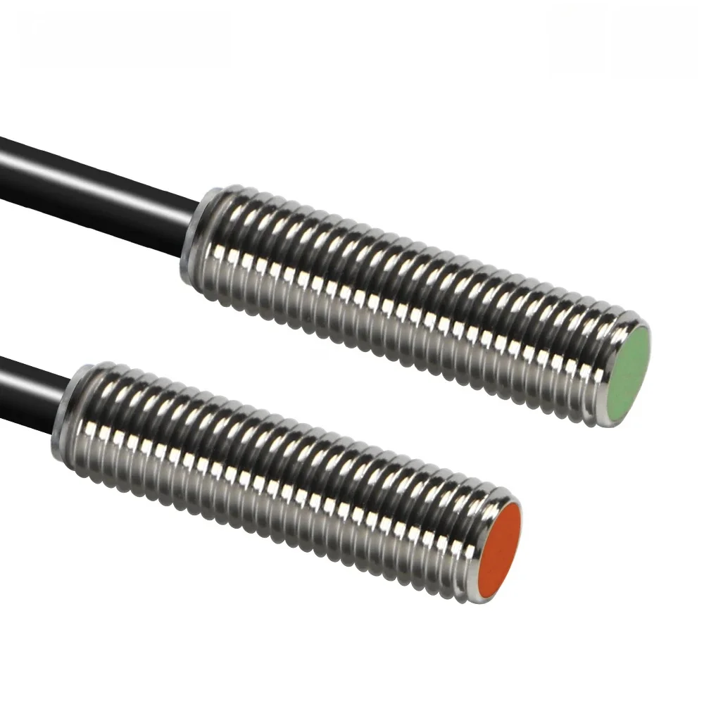GTRIC M8 indukcyjny czujnik zbliżeniowy przełącznik 12-24V DC krótki typ Flush PR08-1.5DN PR08-1.5DP NPN PNP 1.5mm odległość wykrywania — zdjęcie produktu 7