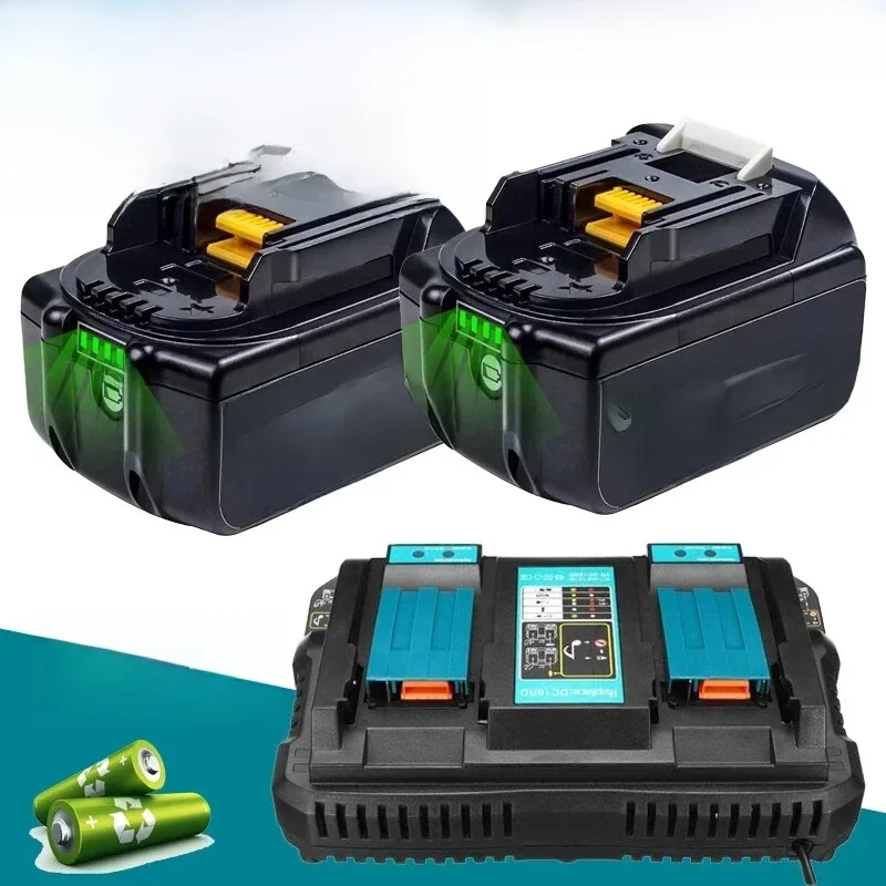 Voor Makita 18V 6.0Ah Oplaadbare Batterij, Voor Makita BL1830 BL1830B BL1840 BL1840B BL1850 BL1850B Power Tools Batterij - afbeelding 2