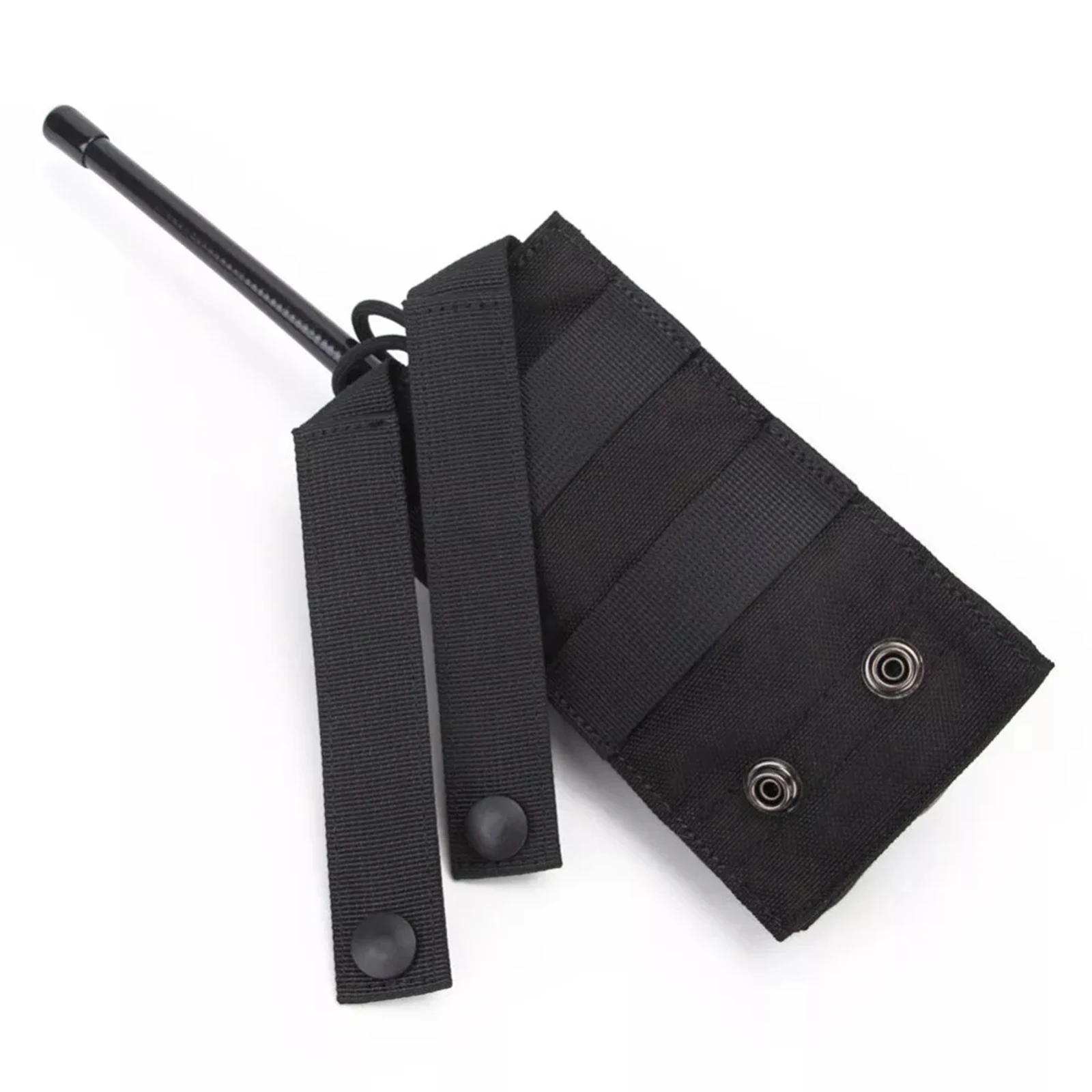 Adjustable Tactical MOLLE Interphone Pouch Short Radio Holder Tactical Radio Holster Hunting Intercom Bag