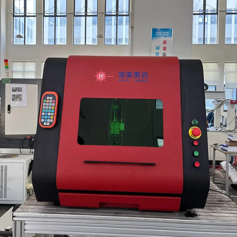 

Desktop Mini Fiber Laser Cutting Machine for Metal Automatic Operation WSX Laser Head & HIWIN Components