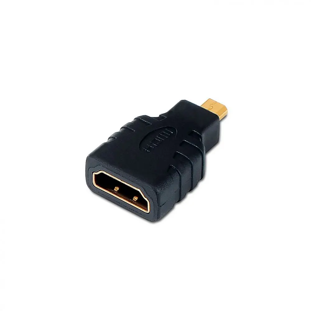 AISENS A121-0125 Micro HDMI Adapter for Tablet Digital Camera Black Color