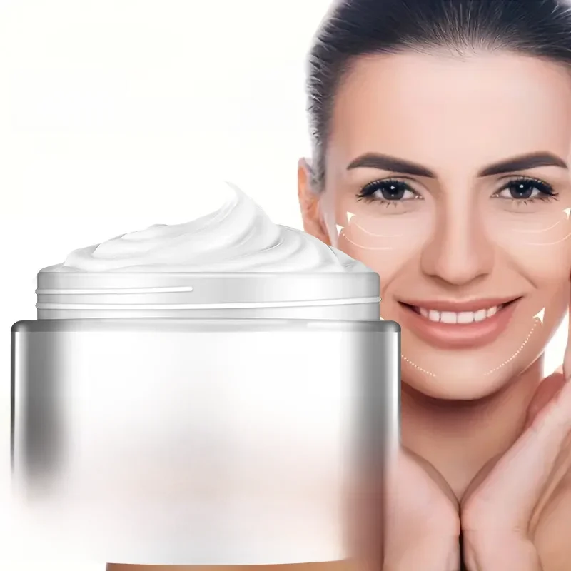 Retinol Colágeno Facial Care Creme Hidratante, Nutre, Adequado para Pele Seca e Áspera,