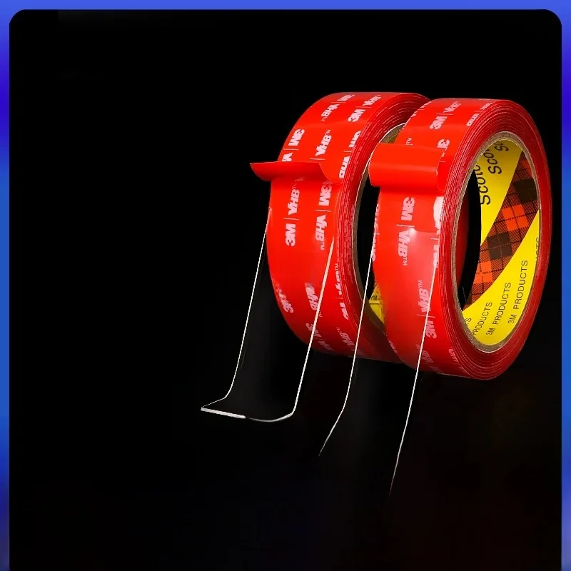 3M Doppelseitiges Klebeband VHB Starkes Doppelseitiges Klebeband Stark Haftendes Acryl Transparent Ohne Rückstände Hochtemperatur-Klebeband 4905