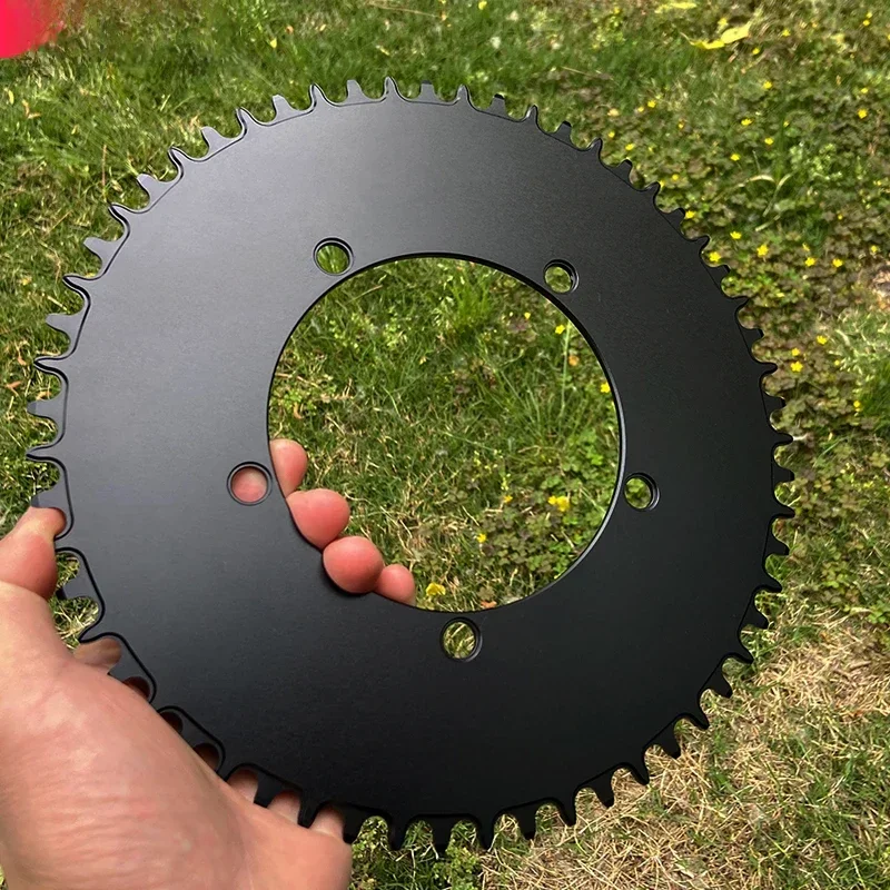 AliExpress PASS QUEST 130BCD chainring 5-Claw Closed Disc Round/Oval 42/44/46/48/50/52/54/56/58/60T For SRAM RED APEX Bicycle Crankset