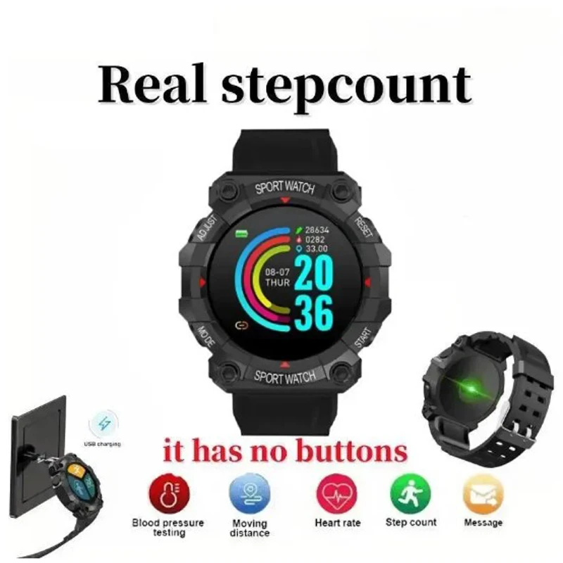 2024 Smart Watch Men And Women Bluetooth Smartwatch IP68 Touchscreen Fitness Bracelet Sports Fitness Smart Band for IOS Android