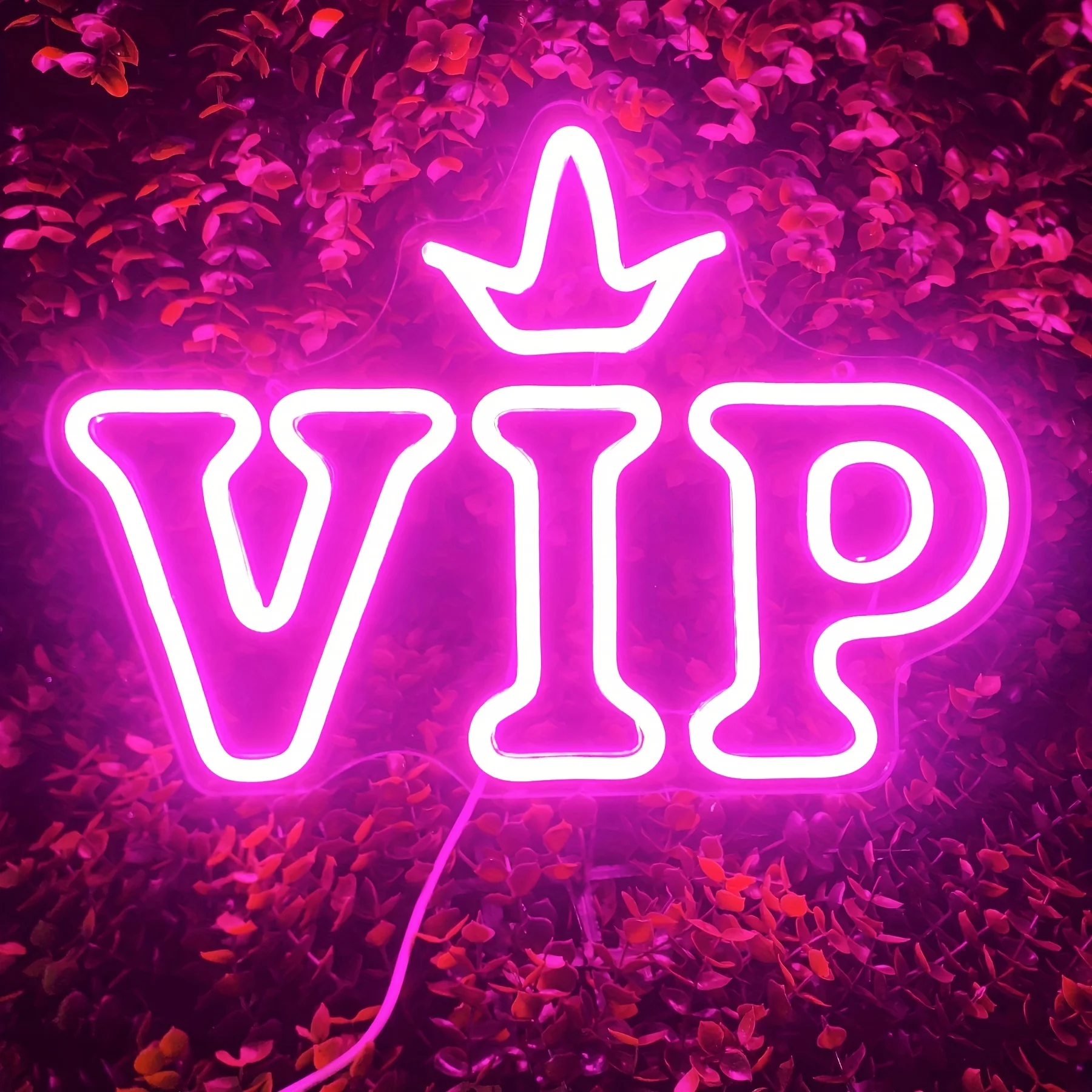 vipネオンサイン-ledネオンライト-vipラウンジの壁装飾用調光可能ライトアップサイン-バー、クラブ、ホテル、レストラン、結婚式用