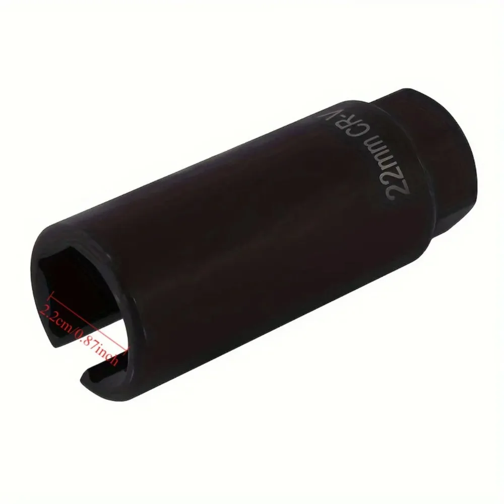 1PCS 범용 22mm 3/8 "드라이브 자동차 람다 산소 센서 소켓 렌치 제거 설치 도구 전문 자동차 액세서리