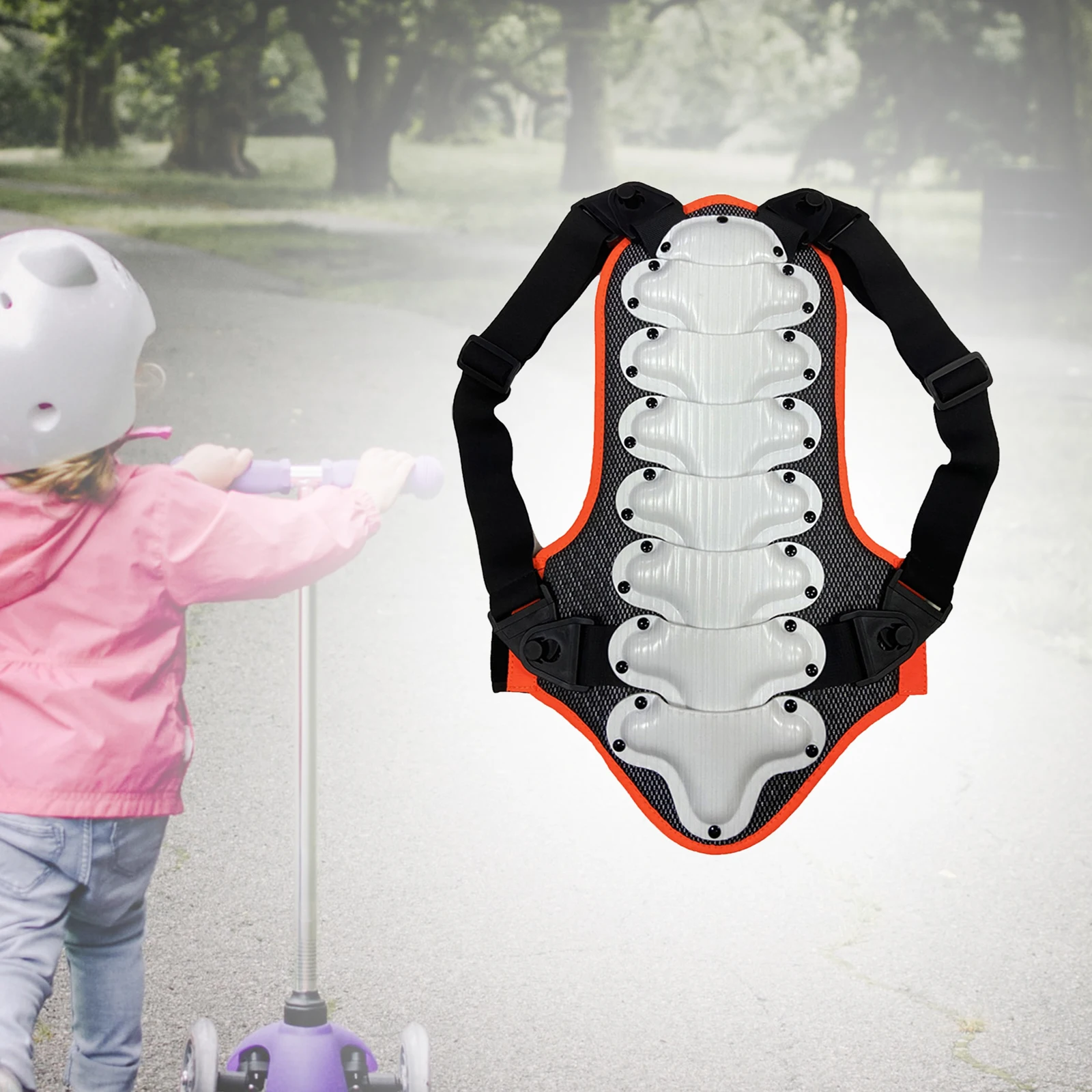 Children Back protector Protection Guard Thickened Cushion for Riding Snowboarding Motorcycle Skating Motocross