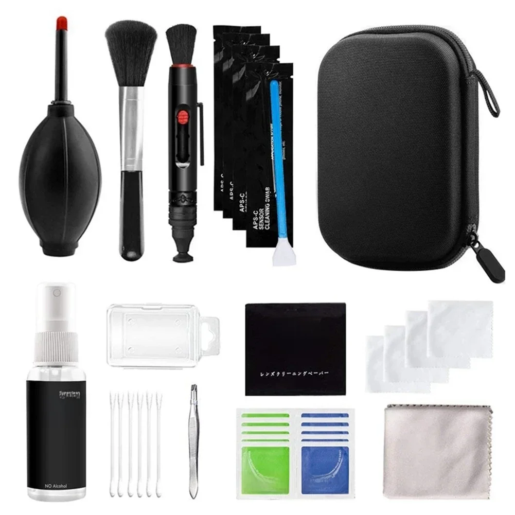 DSLR Lens Camera Cleaner Kit, Sensor Digital Kit de Limpeza, SLR, DV Câmeras Clean Set para Sony,