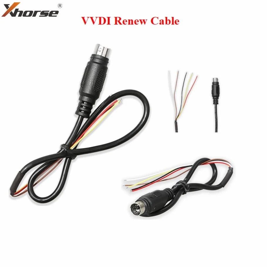 Xhorse VVDI Mini Key Tool 6 pin Cable and Remote Renew Cable  for VVDI2 VVDI Key Tool Max